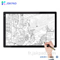 JSKPAD Planche à dessin led personnalisable de grande taille